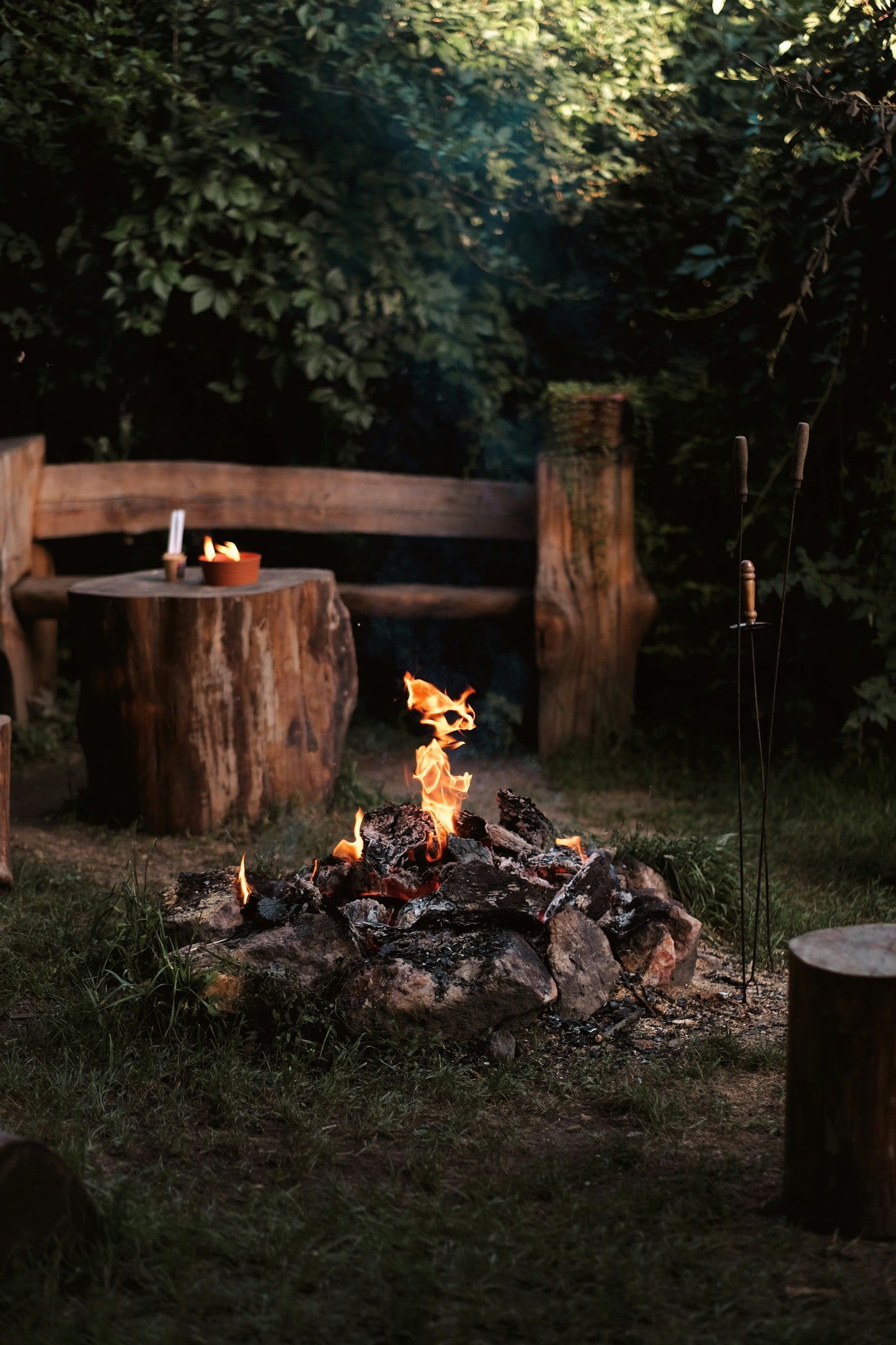 Rustic Balsam Fire