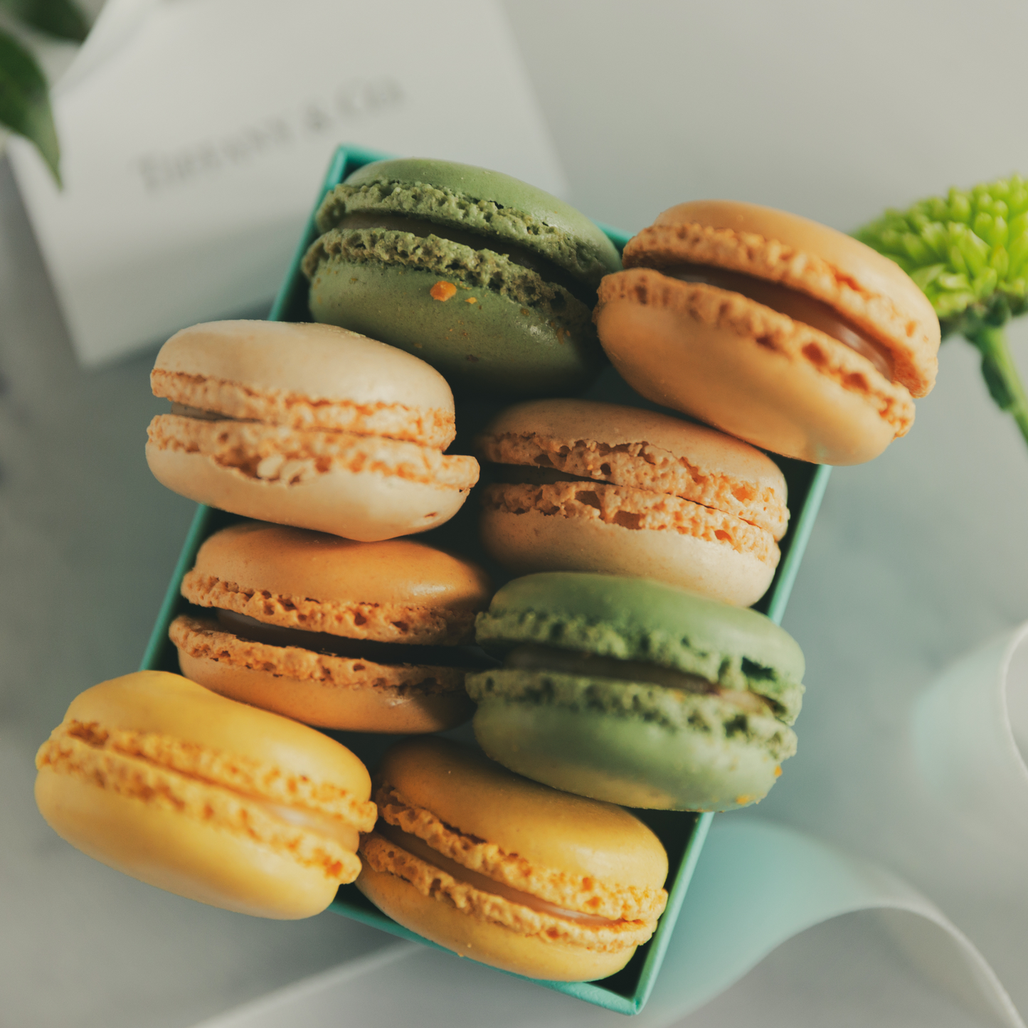 Pistachio Macarons