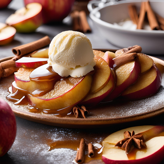 Cinnamon Apple A La Mode